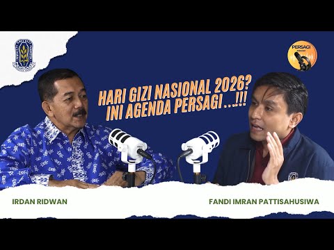 Hari Gizi Nasional 2026?? Ini Agenda PERSAGI Provinsi Sulawesi Tenggara!!! | PERSAGI Provinsi Sulawesi Tenggara PODCAST Eps. 16